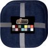 GORILLA GRIP Slip Resistant Chair Cushions, No Ties Required, Memory Foam Pads for Dining Room, Kitchen Table, Office, Rocking Chairs, Plush Seat Cover Cushion Pad, Home Decor, Set of 2 16×16, Lt Gray(Navy)