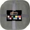 GORILLA GRIP Slip Resistant Chair Cushions, No Ties Required, Memory Foam Pads for Dining Room, Kitchen Table, Office, Rocking Chairs, Plush Seat Cover Cushion Pad, Home Decor, Set of 2 16×16, Lt Gray(Grey)