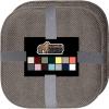 GORILLA GRIP Slip Resistant Chair Cushions, No Ties Required, Memory Foam Pads for Dining Room, Kitchen Table, Office, Rocking Chairs, Plush Seat Cover Cushion Pad, Home Decor, Set of 2 16×16, Lt Gray(Latte)