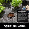 GORILLA GRIP 1.5 FT x 50 FT Powerful Weed Barrier Landscape Fabric, Durable Tear Resistant Blocker, Permeable UV Resistant Fabrics for Landscaping Outdoor Garden Bed, Ground Mulch, 3.2oz Woven